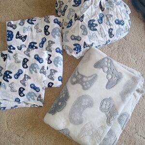 Game Controller Pattern Bedding Sheet Set